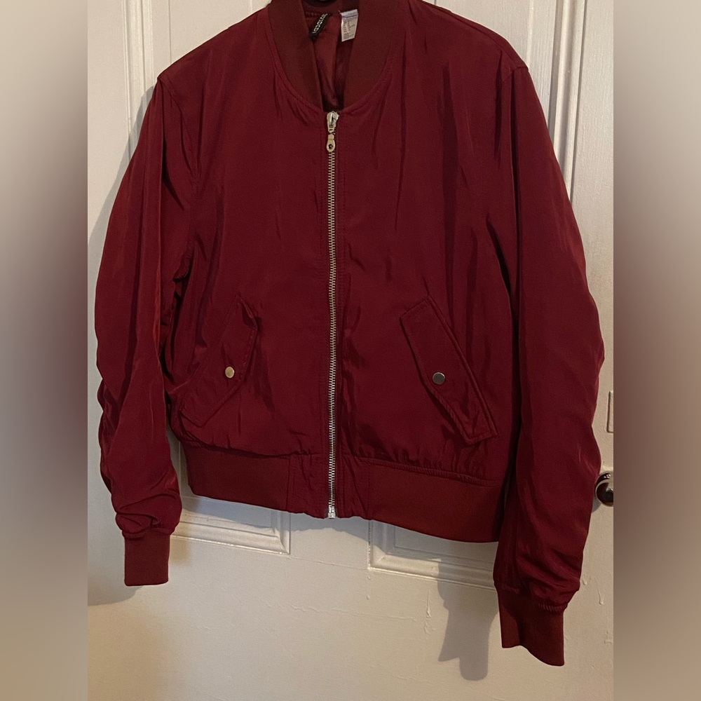 H&M Red Bomber Jacket